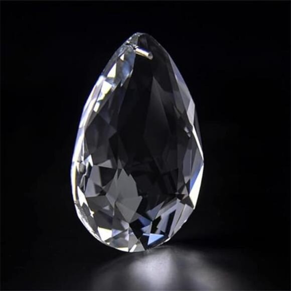 10pcs Crystal Pendants 1.5"/38mm Crystal Suncatcher - Hanging - Picture 5 of 7